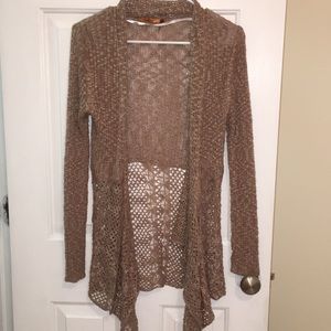 Light brown Knit Cardigan